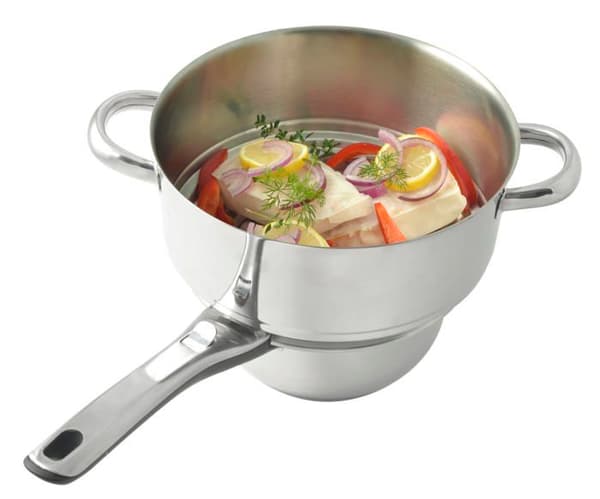 Passoire - chinois Artame - ART32956 - , , Passoire Cuit Vapeur Multi-Diamètre Avec Couvercle, Ø16Cm à Ø24 Cm