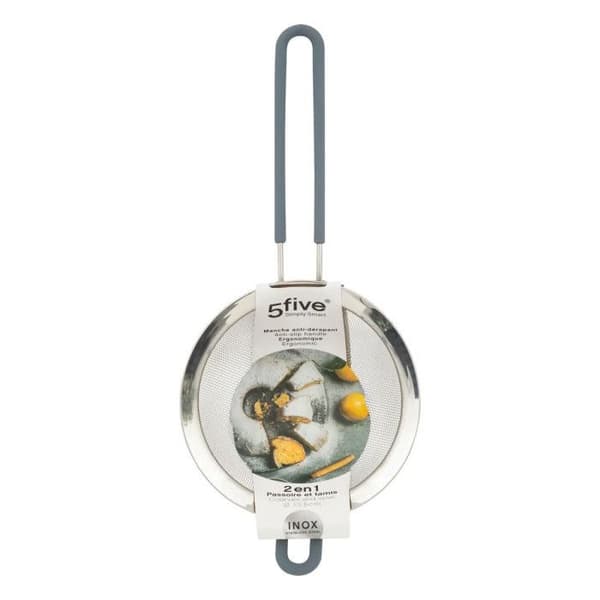 ROSTFRITT STÅLSIL 13CM Grå, Silver