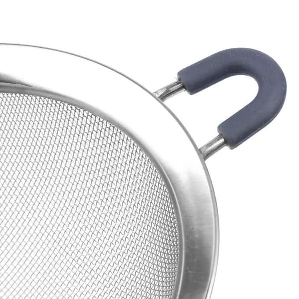 ROSTFRITT STÅLSIL 13CM Grå, Silver