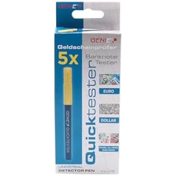 GENIE Billets Quicktester Set med 5