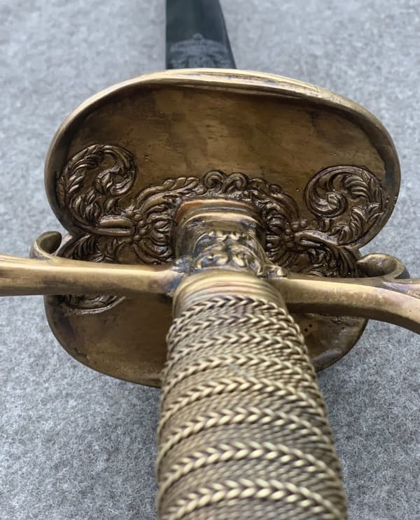 Svensk Infanteri Officers Värja m/1700 - Carolus Rex