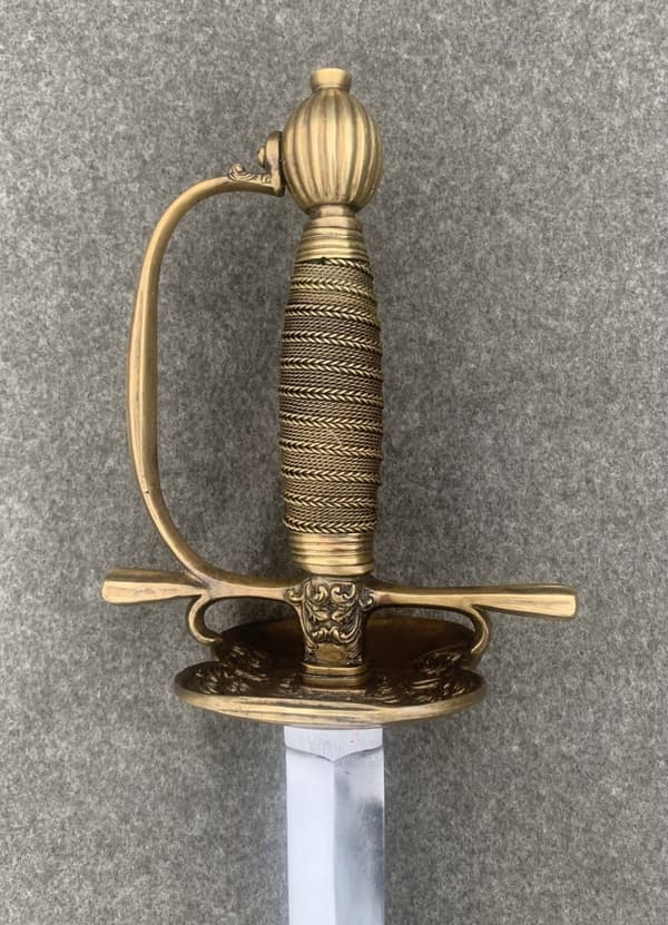 Svensk Infanteri Officers Värja m/1700 - Carolus Rex