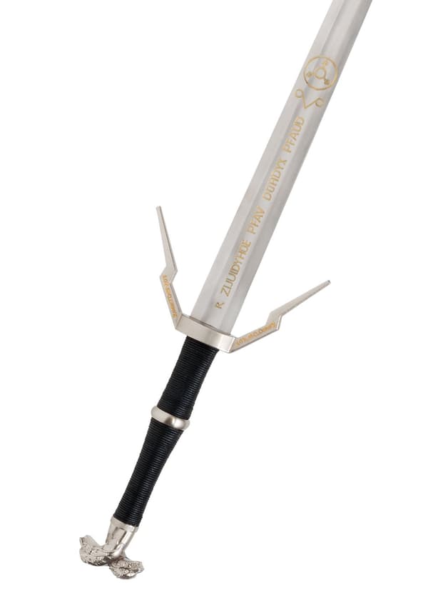 The Witcher Silver Collector's Sword - Smuk replika
