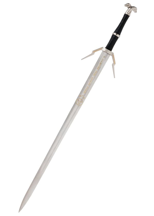 The Witcher Silver Collector's Sword - Smuk replika