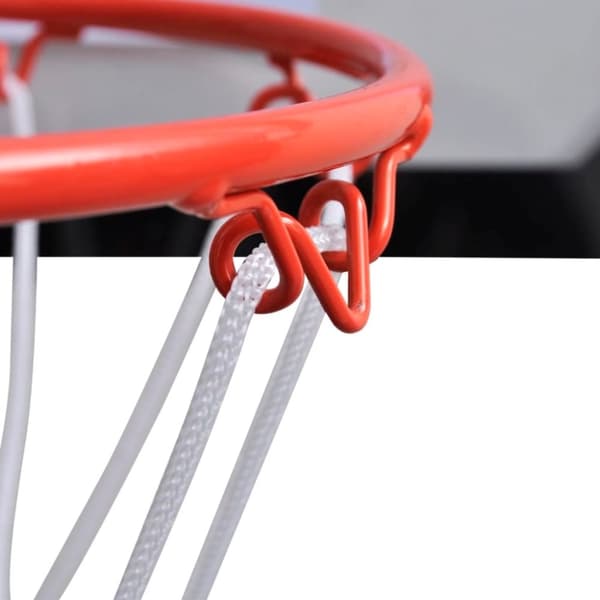 vidaXL Innendørs basketballsett med kurv, ball og pumpe