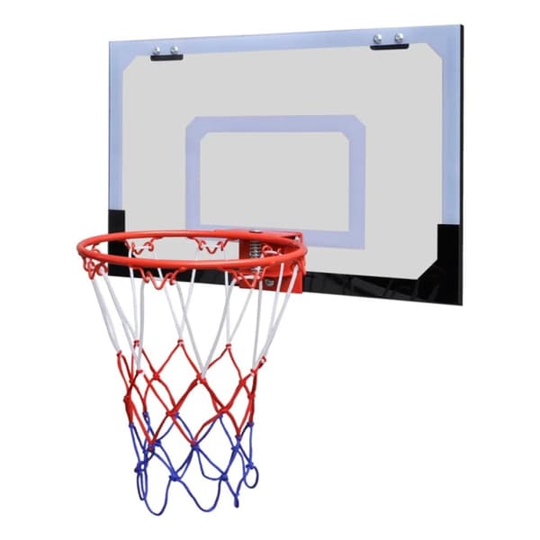 vidaXL mini-basketballkurv med bold og pumpe