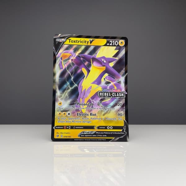 Toxtricity V - 070/192 - Ultra Rare, Stort Promo Kort