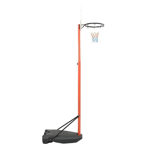 vidaXL Flyttbar basketkorg justerbar 180-230 cm