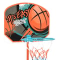 Miniatyrbild 5 av 10: vidaXL Flyttbar basketkorg justerbar 109-141 cm
