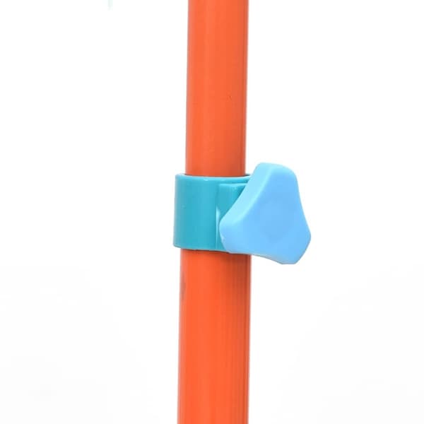 vidaXL Flyttbar basketkorg justerbar 109-141 cm