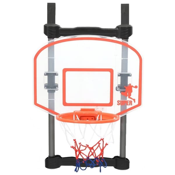 vidaXL basketballsæt til børn dørophængt justerbart