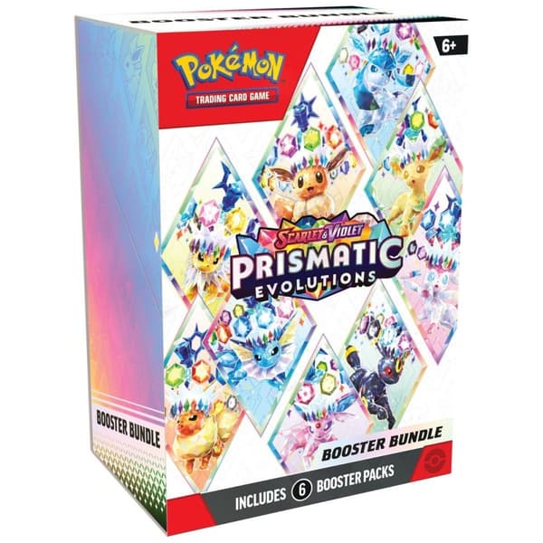 Pokémonkort Prismatic Evolutions Booster Bundle (6 Packs)