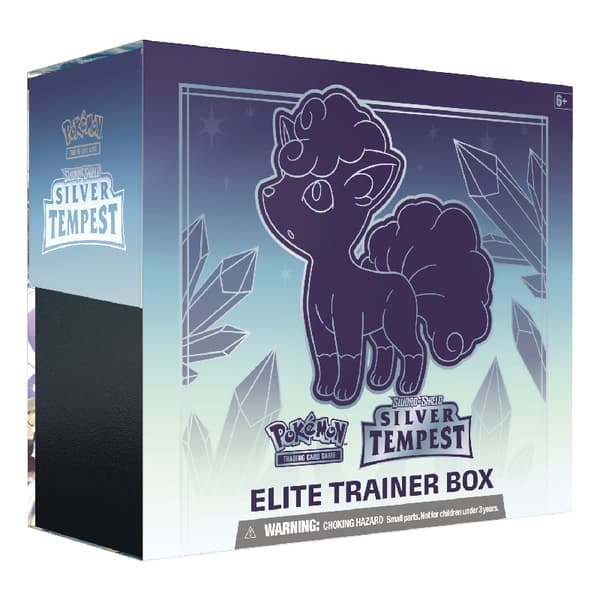 Pokemon Sword & Shield 12 Silver Tempest Elite Trainer Box