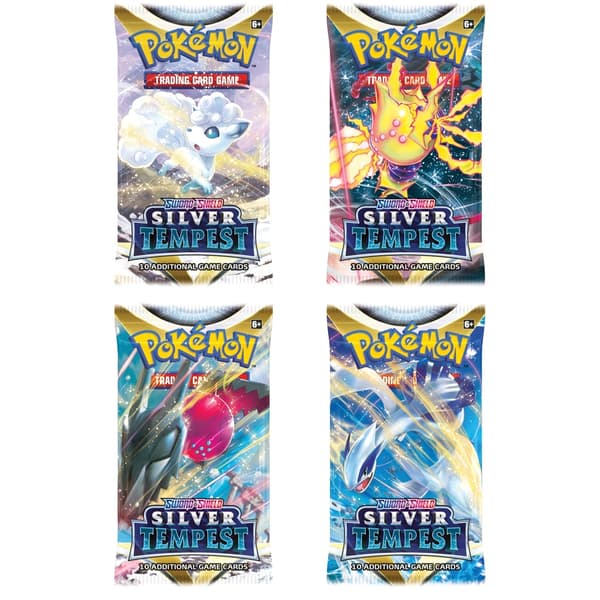 Pokemon Sword & Shield Silver Tempest Booster
