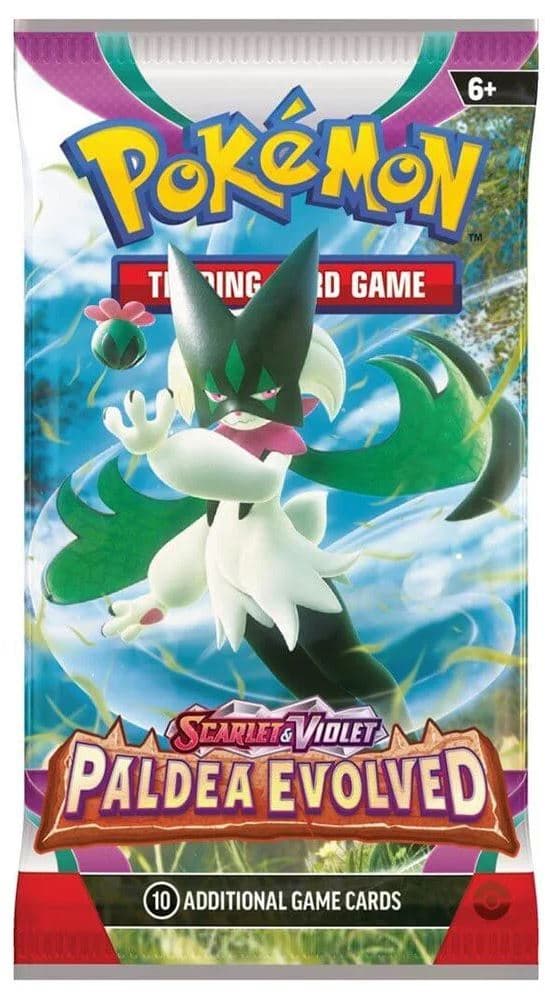 Pokemon Paldea Evolved Booster