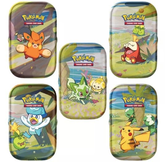 Pokemon Scarlet & Violet Mini Tin Paldea Friends