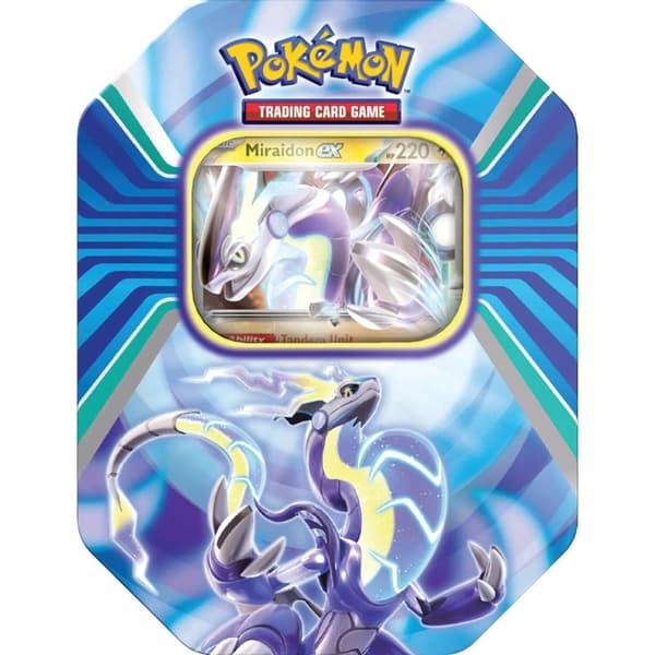 Pokemon Tin Summer EX Paldea Legends Miraidon