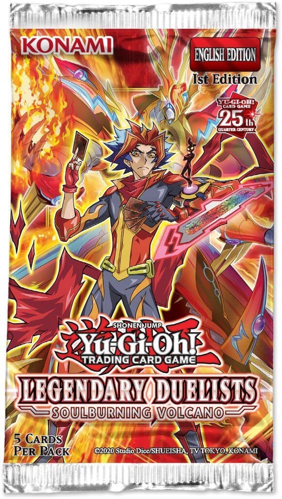 Yu-Gi-Oh! Legendary Duelists Soulburning Volcano Booster