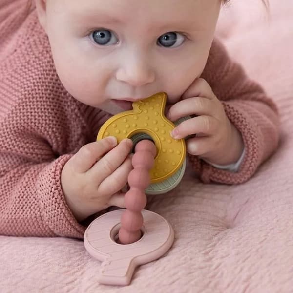 Little Dutch Nøgler - Tyggelegetøj, rosa