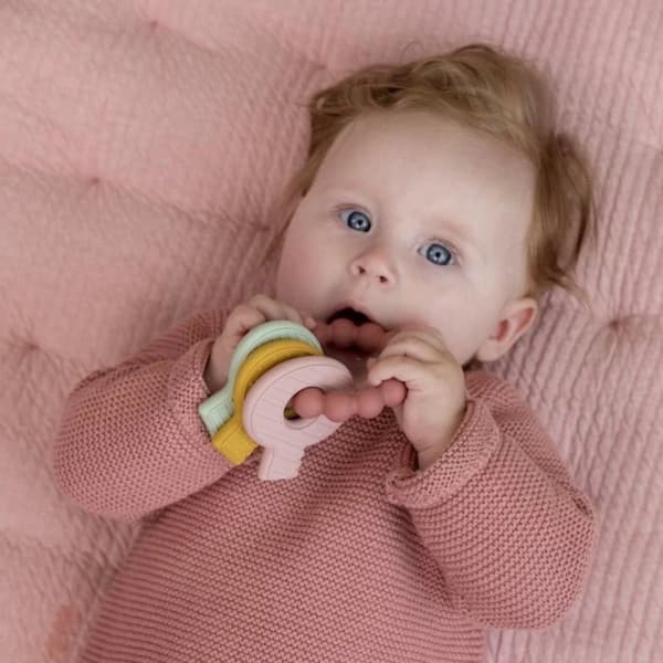 Little Dutch Nøgler - Tyggelegetøj, rosa