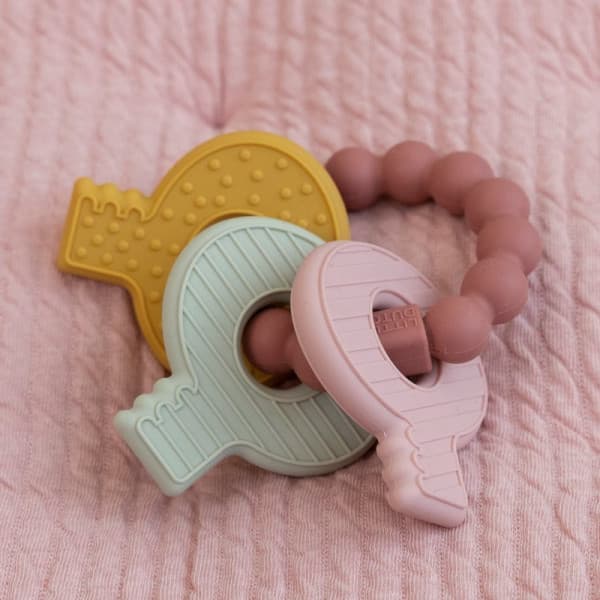 Little Dutch Nøgler - Tyggelegetøj, rosa