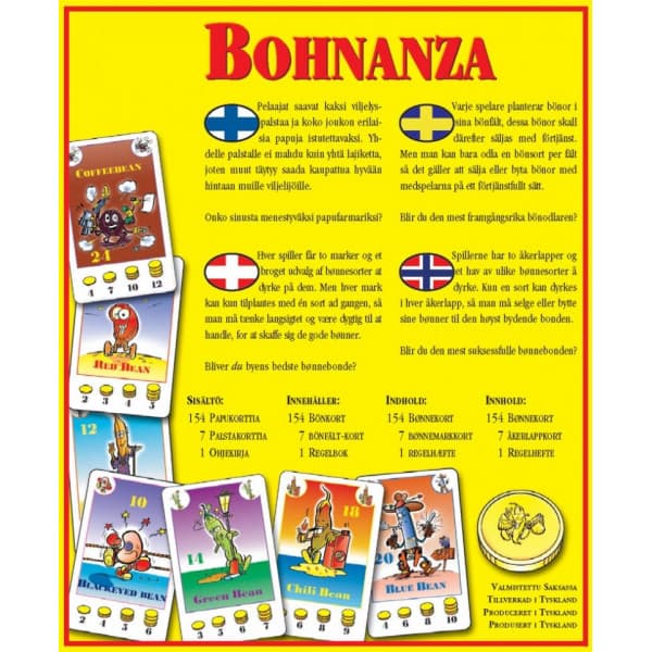 Bohnanza (bønnespil) -kortspil