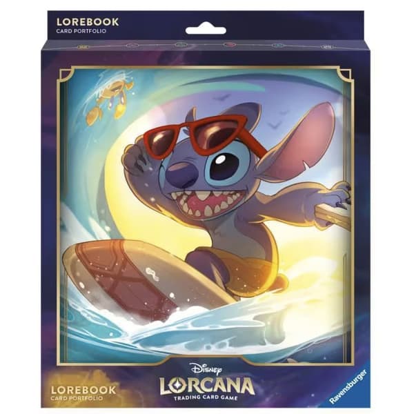 Lorcana Lorebook Portfolio - Stitch Surfer