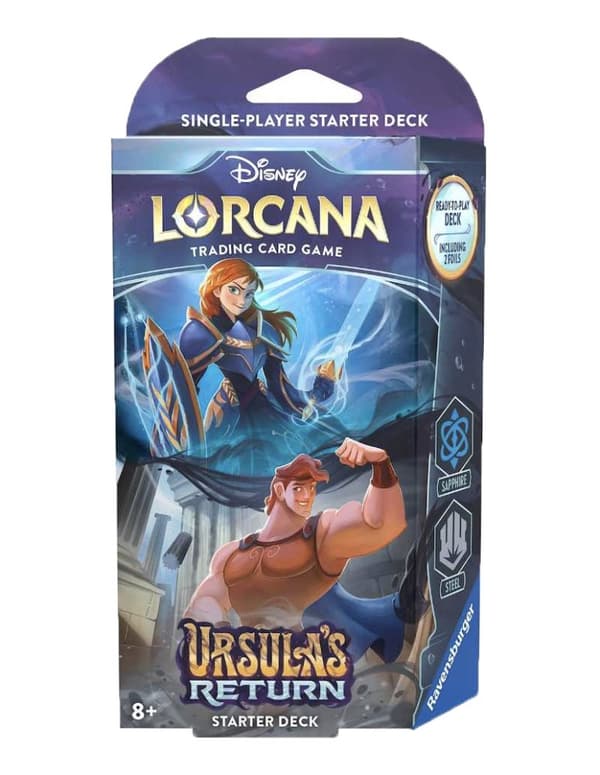 Disney Lorcana TCG: Ursula's Return Starter Deck - Sapphire & Steel