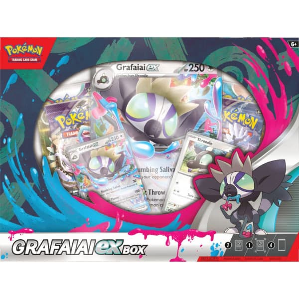 Pokemon TCG: Grafaiai ex Box -insamlar kortsats