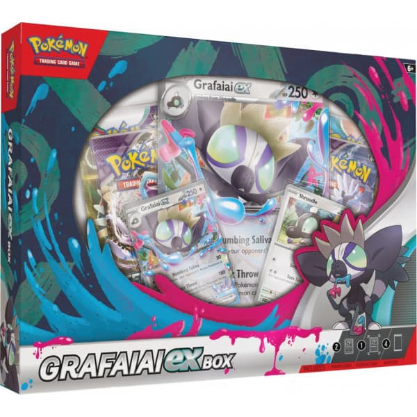 Pokemon TCG: Grafaiai ex Box -keräilykorttisetti
