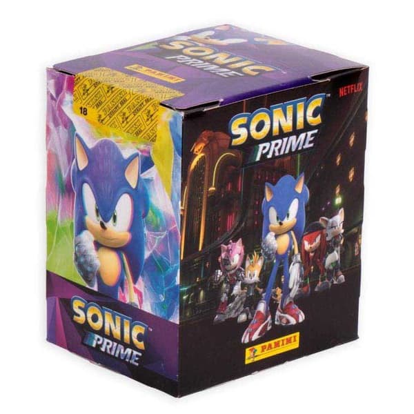 Panini Æske Med 50 Sonic Prime-konvolutter