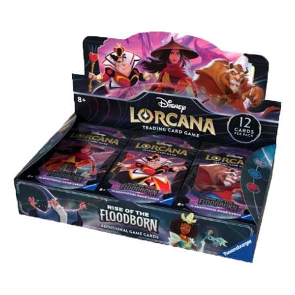 Lorcana Rise Of The Floodborn Engelske Ekstra Spillekort 24 Enheder