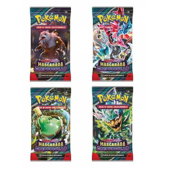 Pokemon Trading Card Game Sv06 Mascarada Crepuscular Booster Box Display Spanske Samlekort 36 Enheder