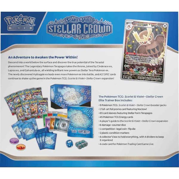 Pokemon Trading Card Game Træner Elite-boks Pokémon Tcg Sv07 Engelsk English