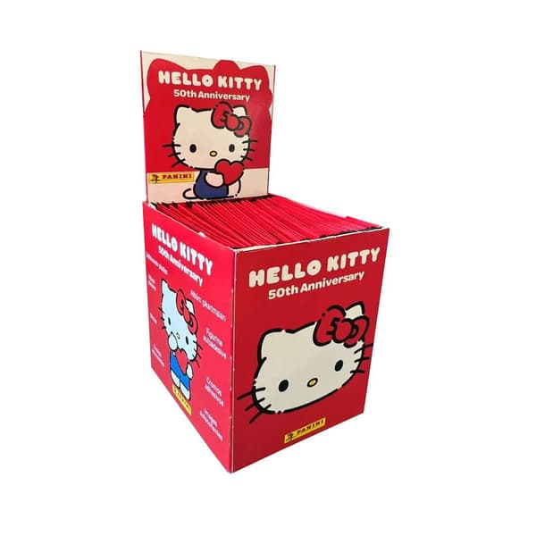 Panini Laatikko 50 Hello Kittyn 50-vuotisjuhlakirjekuorta  English