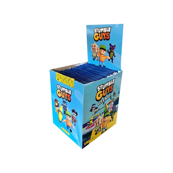 Panini Æske Med 50 Stumble Guys ¡a Jugar! Kuverter Flerfarvet English
