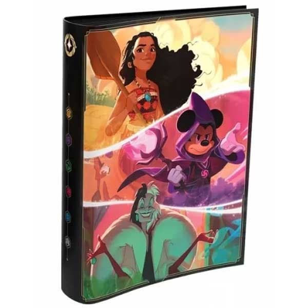 Disney Lorcana Nicholas Kole Shimmering Skies Albumsidor För Kort Flerfärgad English
