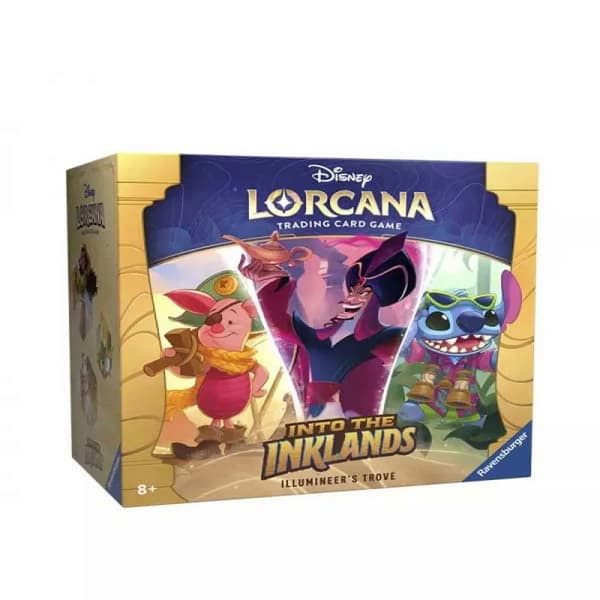 Lorcana Into The Inklands Trove Trainer Set Keräilykortit Kultainen English