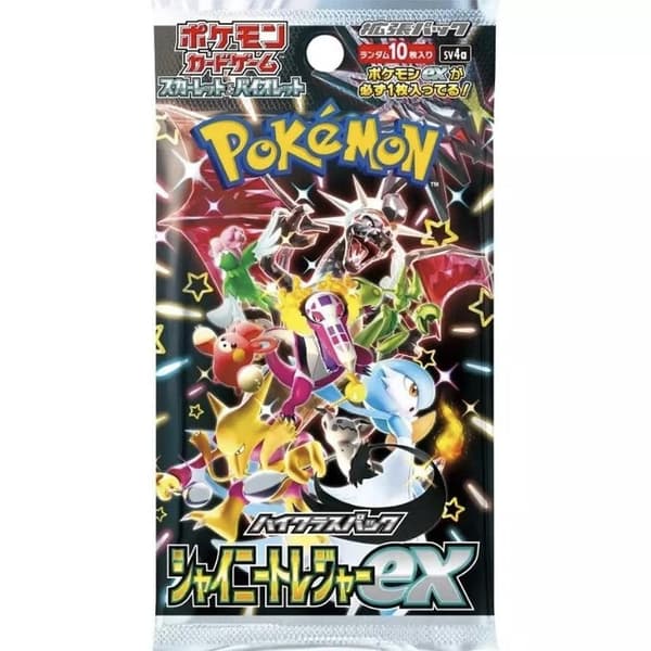 Pokemon Scarlet & Violet: Shiny Treasure ex Booster Pack (Japansk)