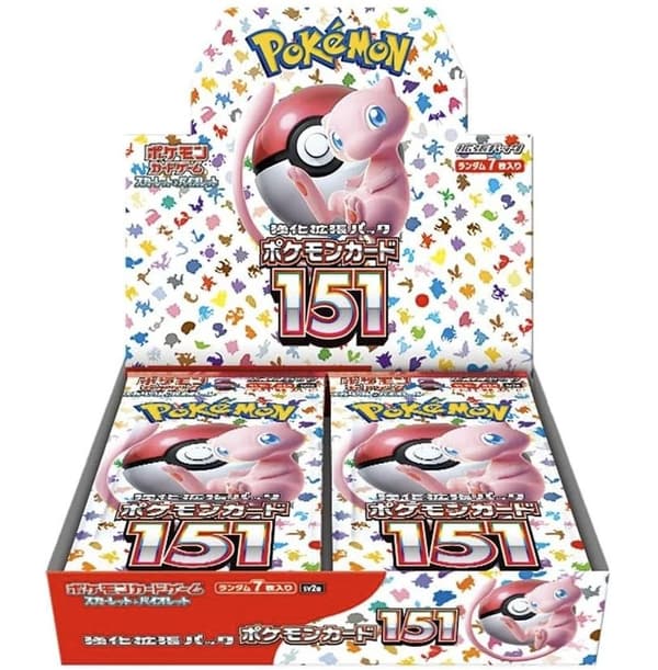 Pokemon 151 Booster Box (Japansk)