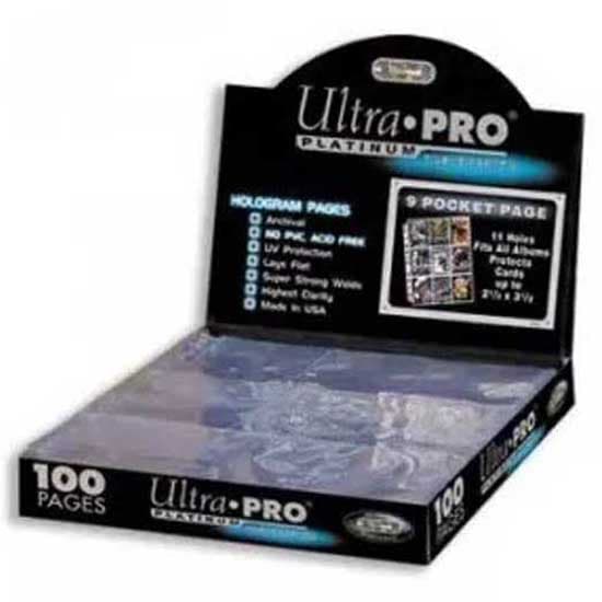 Ultra Pro Platinum-side Til Standardkortalbum Kortalbumsider