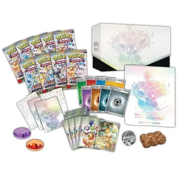 Pokemon Scarlet & Violet Prismatic Evolutions Elite Trainer Box