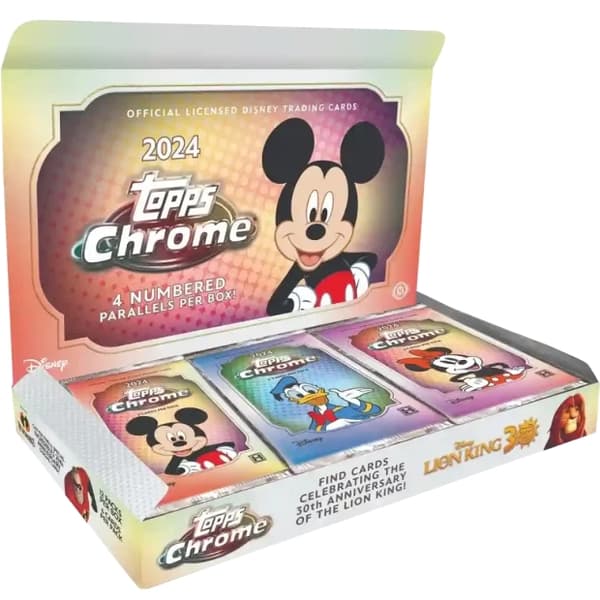 Topps Chrome Disney 2024 - Hobby Box