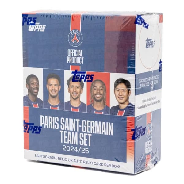 Fotbollskort Topps Paris Saint-Germain Team Set 24/25