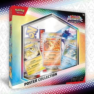 Pokémon TCG: Prismatic Evolutions Poster Collection – Eevee & Evolutions