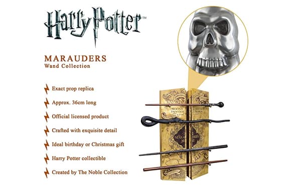 NN7905 Marauder’s Map Wand Collection - Harry Potter