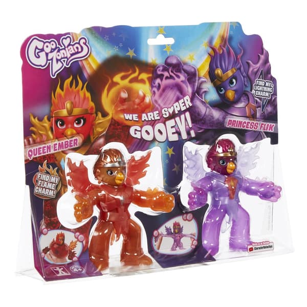 GOOZONIANS Twin pack, Queen Ember vs Princsess Flik, W1