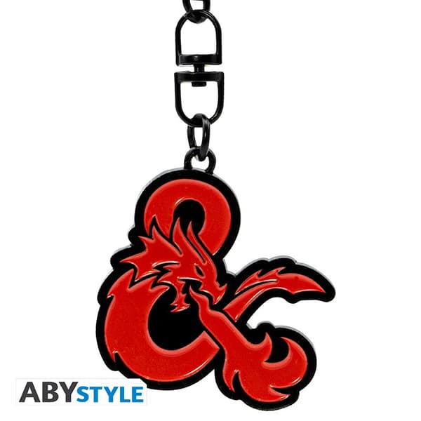 DUNGEONS  DRAGONS - Keychain - Ampersand Logo