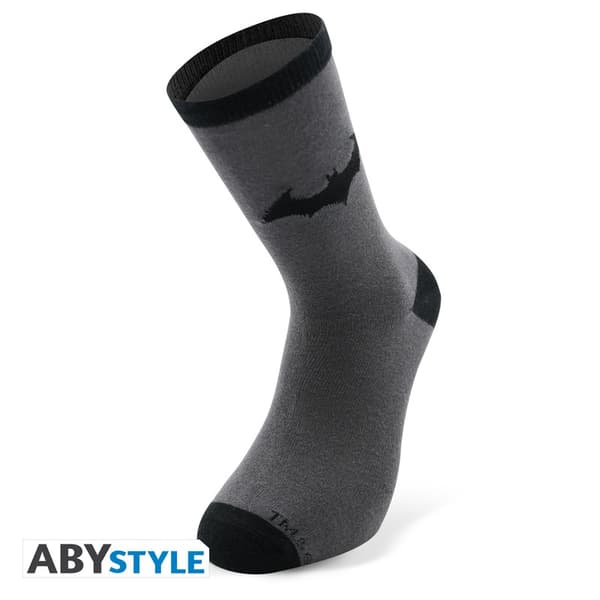 DC COMICS - Socks - Black  Grey - Batman