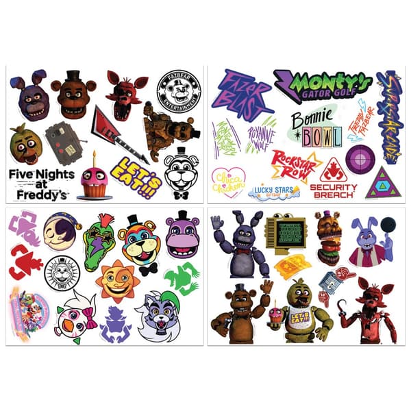 Five Nights at Freddys Tech Decal Stickers